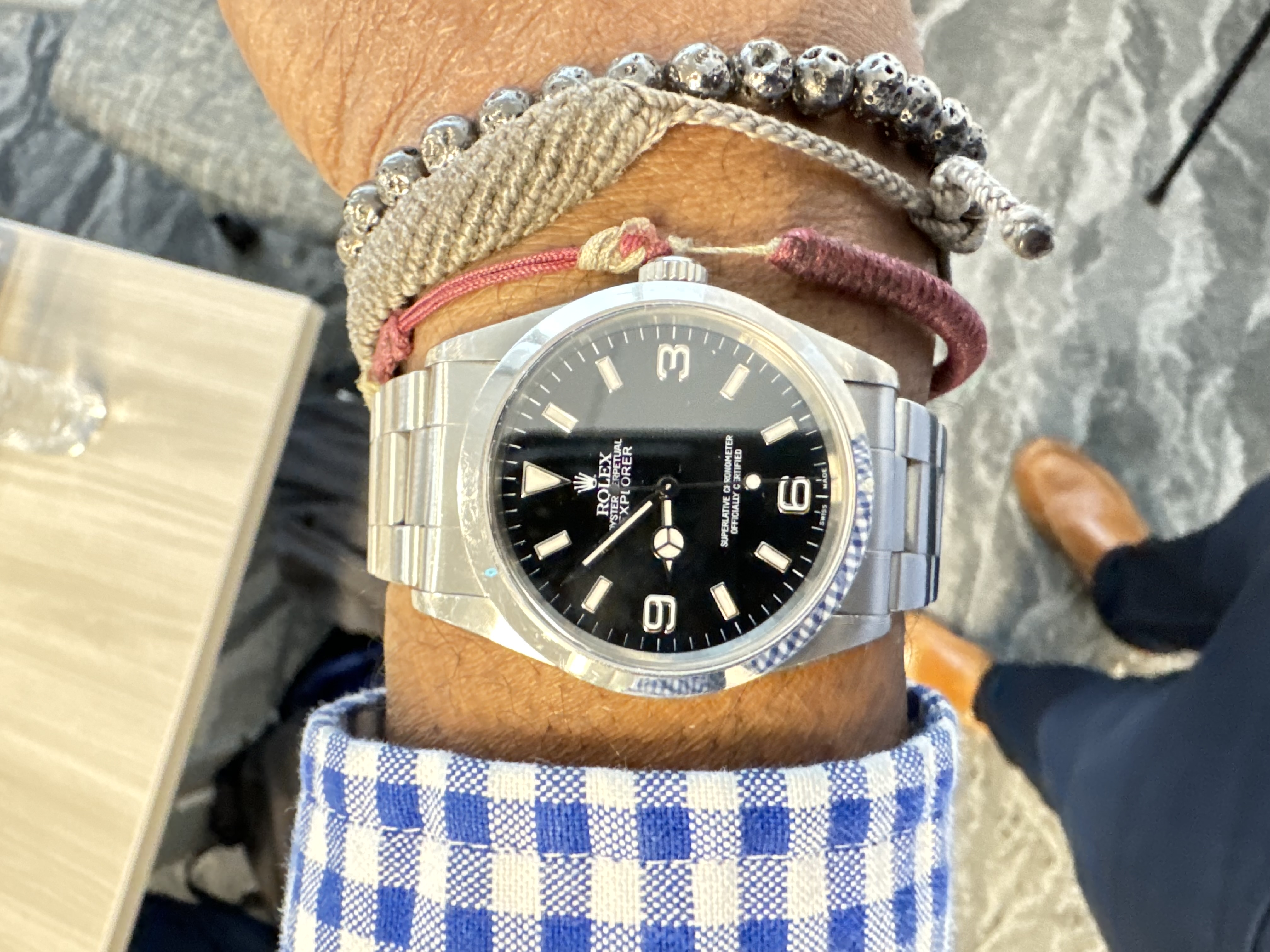 Rolex Explorer Oyster Perpetual Stainless Steel Watch