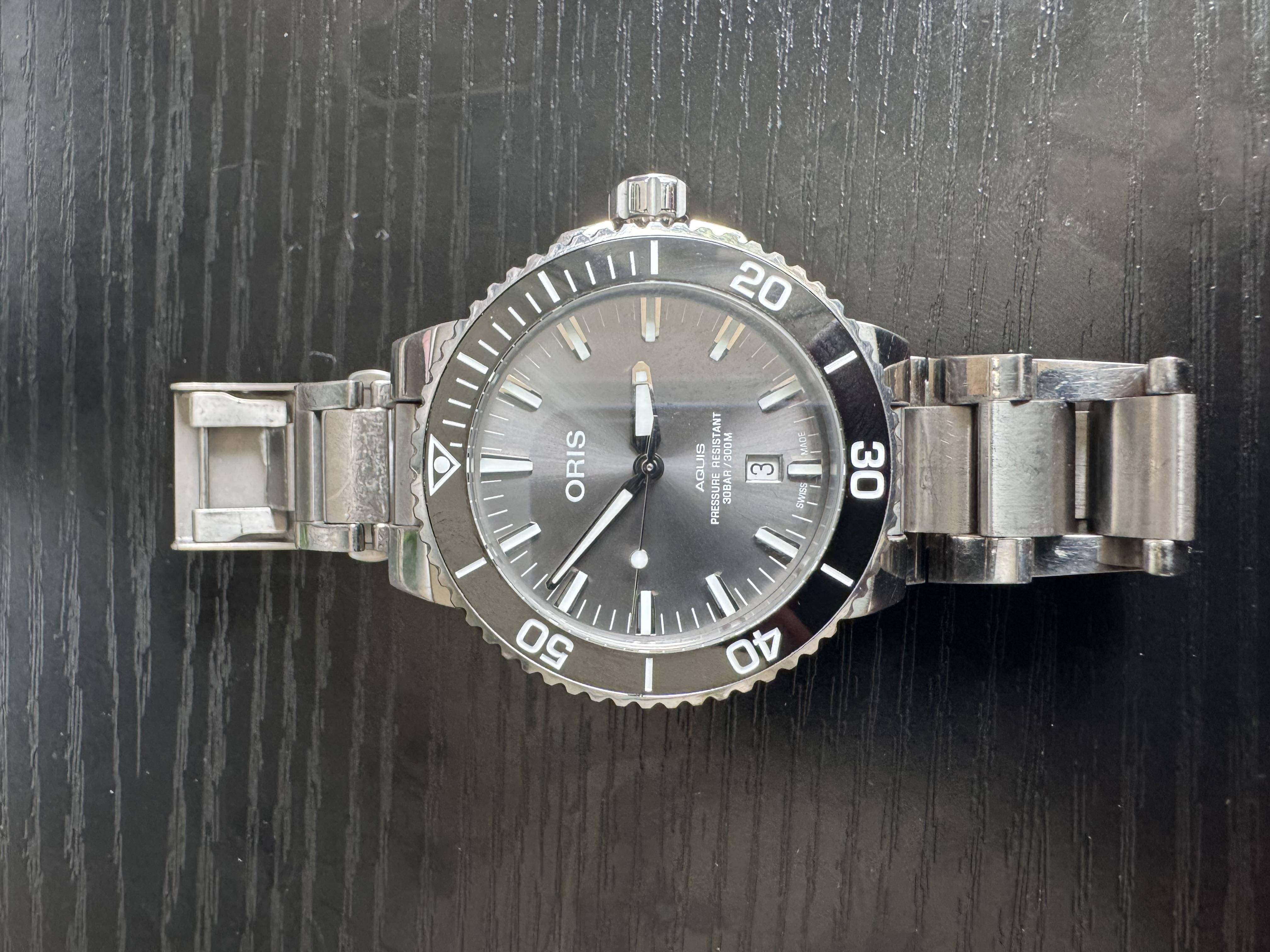 Oris Aquis Dive Watch Stainless Steel Automatic